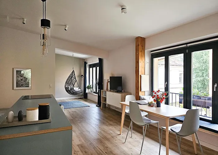 Апартаменты Dein Zuhause In Der Ferne Im Gruenen Kreativhof 