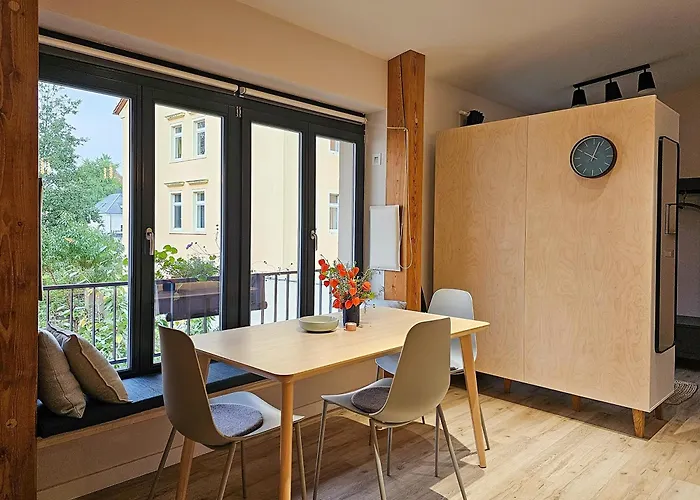 Апартаменты Dein Zuhause In Der Ferne Im Gruenen Kreativhof 